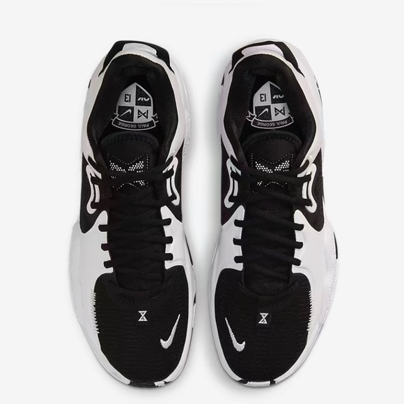 🔥NEW! Paul George 5 Basketball Shoes BLK/WHT MENS 8/WOMENS 9.5 🏀 🏐 NO BOX - Picture 5 of 8